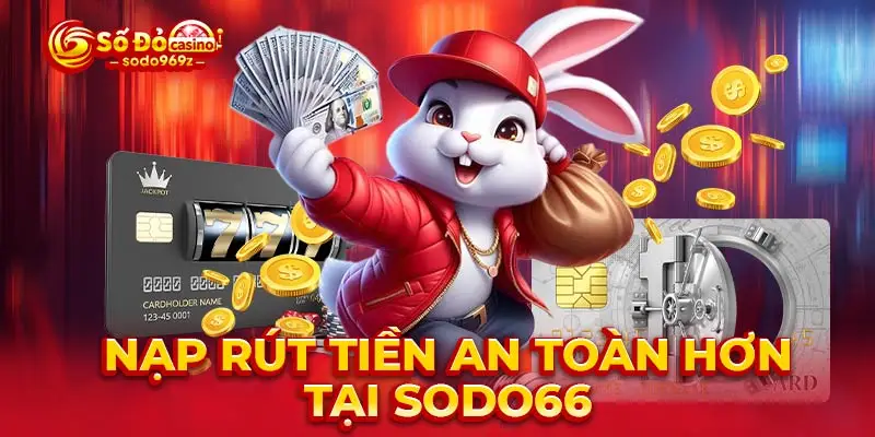 Nạp rút tiền an toàn hơn tại SODO66