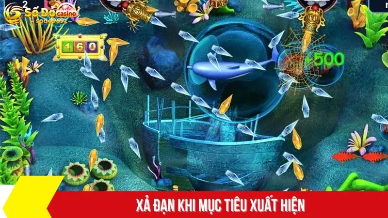 Xả đạn khi mục tiêu xuất hiện