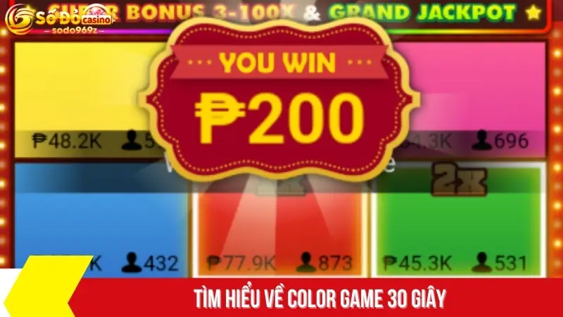 Tìm hiểu về color game 30 giây